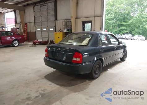 2001 Mazda Protege Dx/Lx из США, поврежденный, VIN JM1BJ222810449914